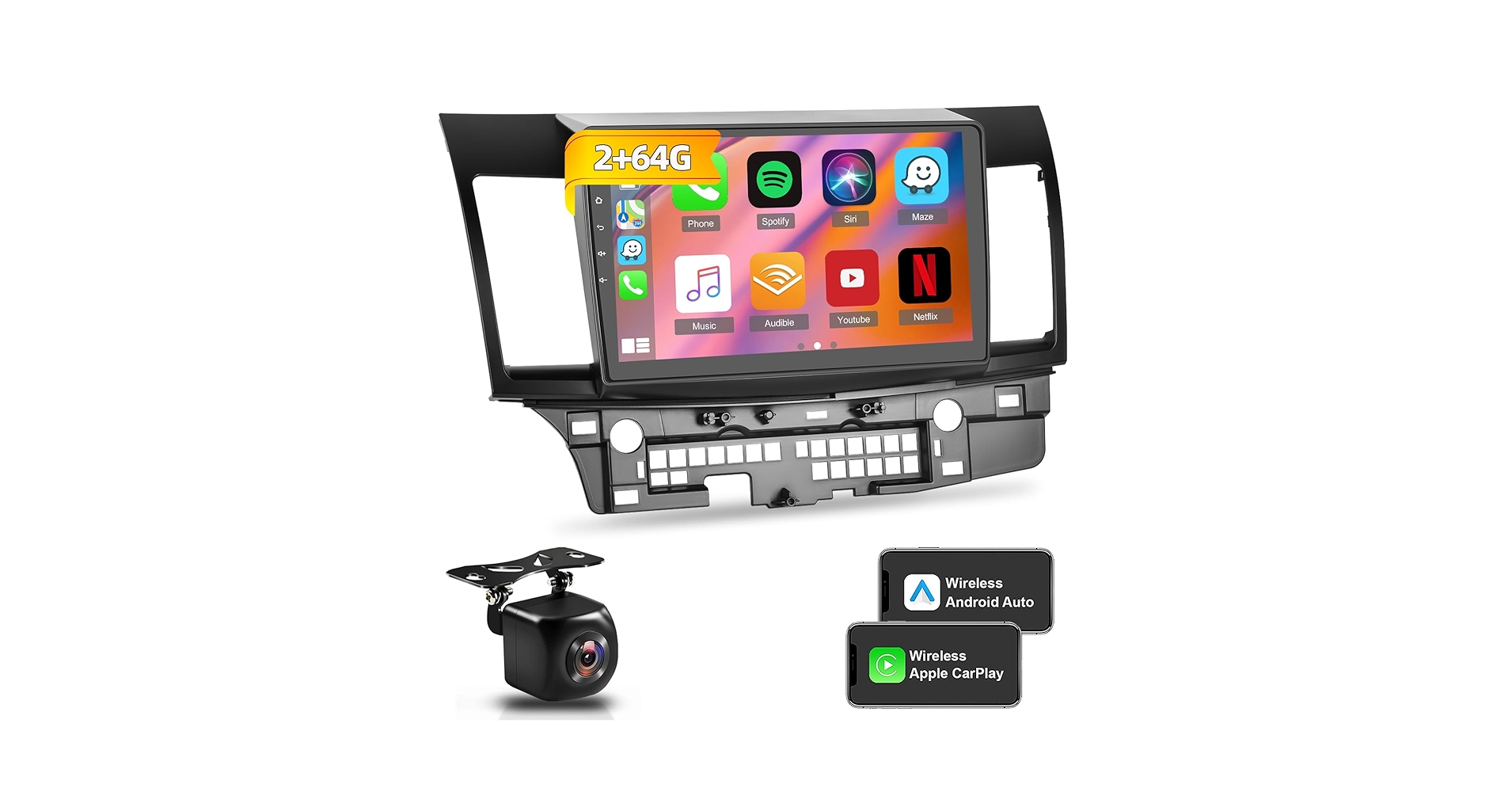 Amazon.com: Android 13 Car Stereo for Mitsubishi Lancer 2008